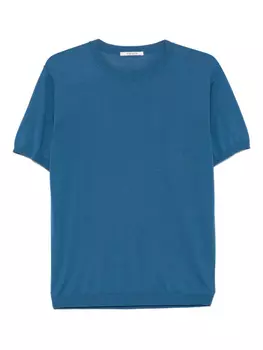 Kangra fine-ribbed Футболка, синий