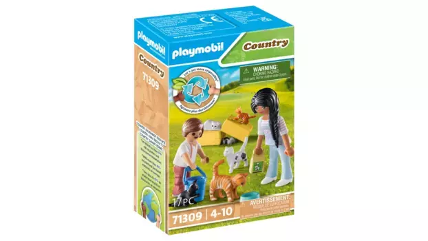 Кантри семейство кошек Playmobil