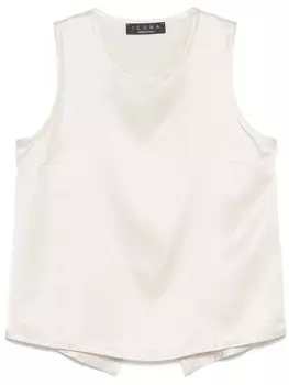 Kaos атласная блузка, нейтральный