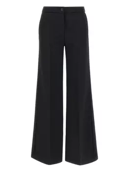 Kaos креповые брюки, черный