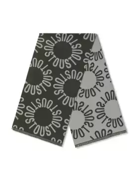 Kaos Mini Lines женский шарф с бахромой Tous, серый