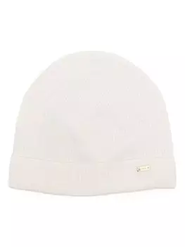 Kaos ребристая шапочка, белый