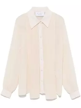 Kaos рубашка со складками, нейтральный цвет