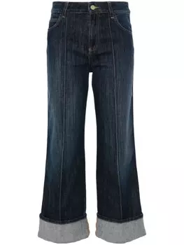 Kaos укороченные джинсы, синий