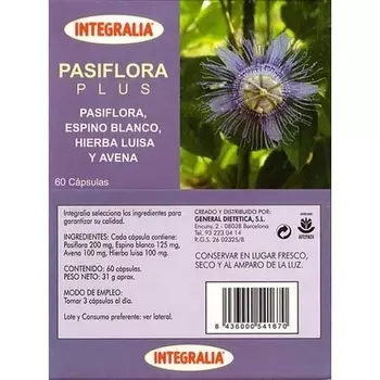 Кап. Passiflora Plus 60 Cap Integralia