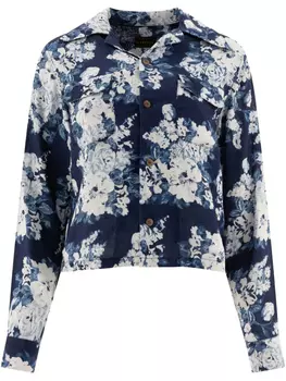 KAPITAL рубашка Champetre Discharge, синий