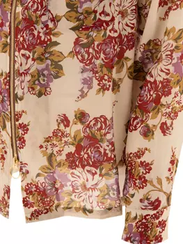 KAPITAL рубашка с цветочным принтом, нейтральный