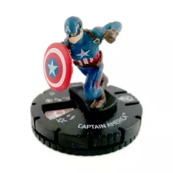Капитан Америка № 001 (С), Marvel HeroClix - Captain America - Civil War - Singles