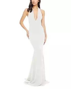 Каплевидное платье Camden Dress the Population, белый