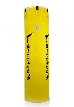 Каплевидный боксерский мешок Fairtex HB7, желтый