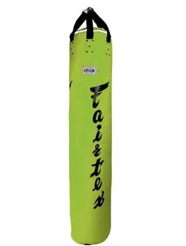 Каплевидный боксерский мешок Fairtex Syntek Leather HB5, зеленый