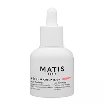 Капли для автозагара для лица и тела rponse cosmake-up sun tan drops Matis, 30 мл