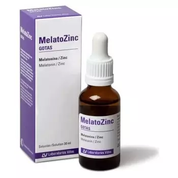 Капли мелатоцинка 30 мл Vias