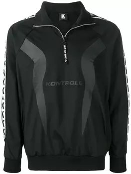 Kappa Kontroll спортивная куртка с логотипом, черный
