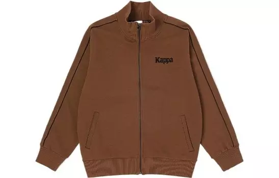 Каппа Мужская толстовка Kappa, цвет Bison Brown - 6528