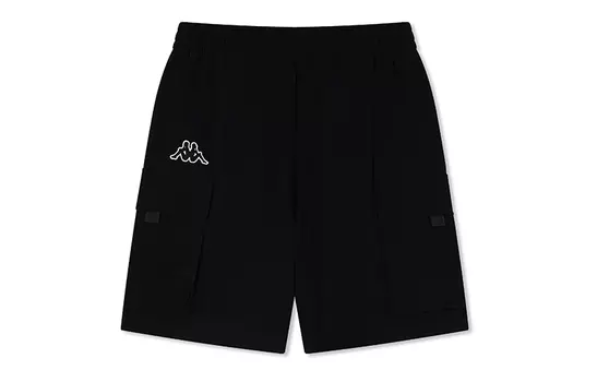 Kappa Мужские повседневные шорты, цвет Black