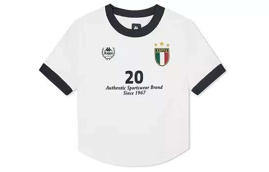 Каппа Женская футболка Kappa, цвет Black