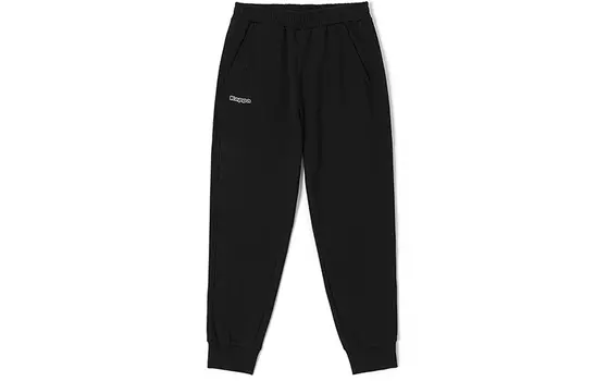 Kappa Женские трикотажные спортивные штаны, цвет Black