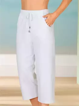 Капри брюки, белый