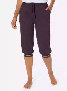 Капри брюки, цвет Aubergine