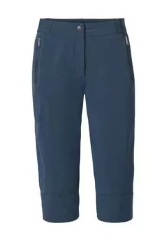 Капри Farley Stretch Capri III, быстросохнущие, женские VAUDE, цвет Dark Sea