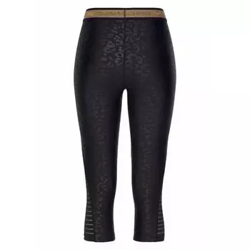 Капри леггинсы женские BENCH, черный