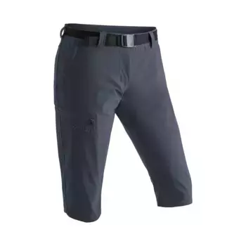 Капри Maier Sports "Inara slim 3/4", женские походные брюки, дышащие уличные брюки, брюки 3/4 с 3 карманами, серый