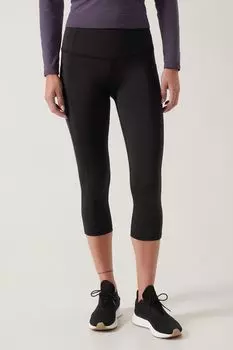 Капри Ultimate Stash Athleta, черный