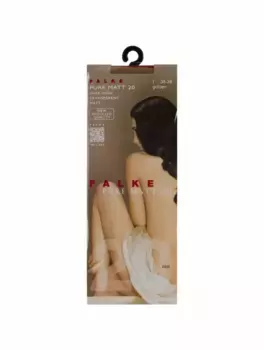 Капроновые гольфы Falke, бежевый