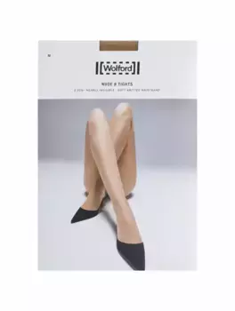 Капроновые колготки Nude 8 Wolford, коричневый