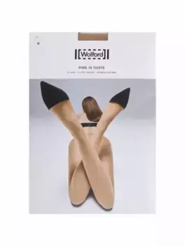 Капроновые колготки Wolford, бежевый