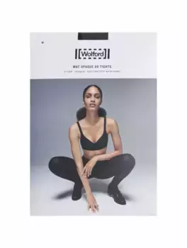Капроновые колготки Wolford, черный