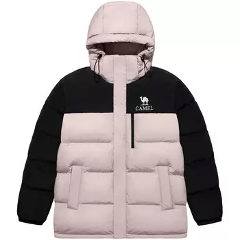 Капсульная пуховая куртка унисекс Camel, цвет Ice Crystal Gray/Phantom Black