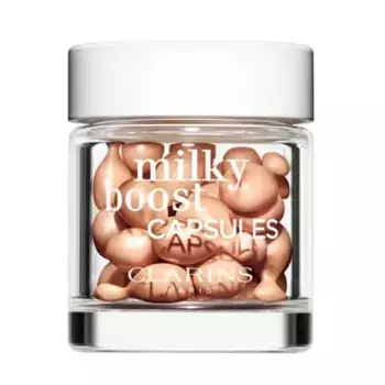 Капсульный макияж с хорошим эффектом Milky Boost Capsules Clarins, 45415