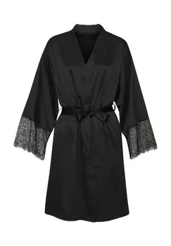 Капсула №7 Кимоно, завязывающийся пояс, для женщин LASCANA, цвет 4215 Black