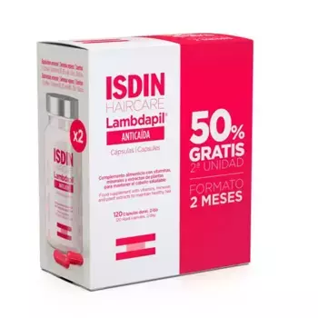 Капсулы для фиксации, роста и силы волос Pack Lambdapil Cpsulas Anticada Isdin, 1 UD