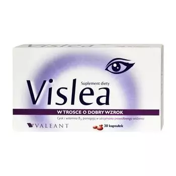 Капсулы для улучшения зрения Vislea Kapsuki, 30 шт