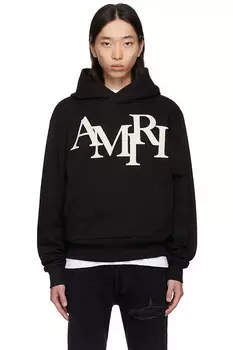 Капюшон Amiri с асимметричным кроем Amiri, черный