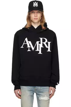 Капюшон Amiri с асимметричным кроем Amiri, черный