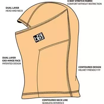 Капюшон Expedition - Детский BlackStrap, серый