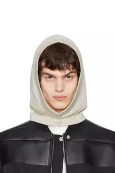 Капюшон из кашемира Off-White Hollywood Rick Owens