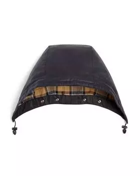 Капюшон из вощеного хлопка Barbour, цвет Blue