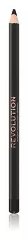 Каял подводка для глаз Makeup Revolution Kohl Eyeliner, оттенок Black 1.3 г