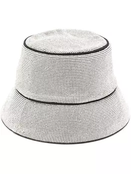 Kara панама с вышивкой, серебристый