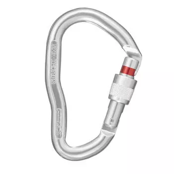 Карабин Simond Goliath HMS Secure для альпинизма и скалолазания, синий