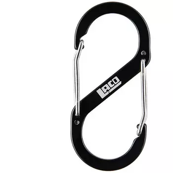 Карабин для материала S 50 мм LACD, черный