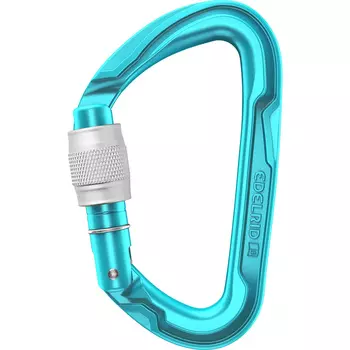 Карабин Pure Screw Edelrid, бирюзовый