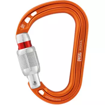 Карабин Rocha Screw Lock Petzl, оранжевый