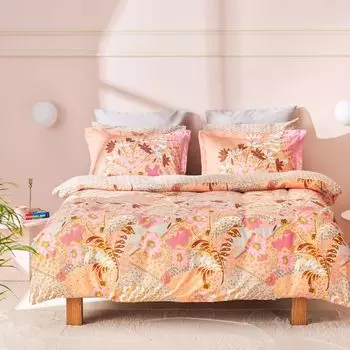 Karaca Home Denis 100% хлопок, атласный Комплект постельного белья, пудра