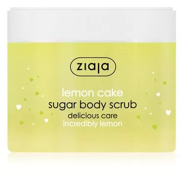 Карамелизированный сахарный скраб Ziaja Lemon Cake